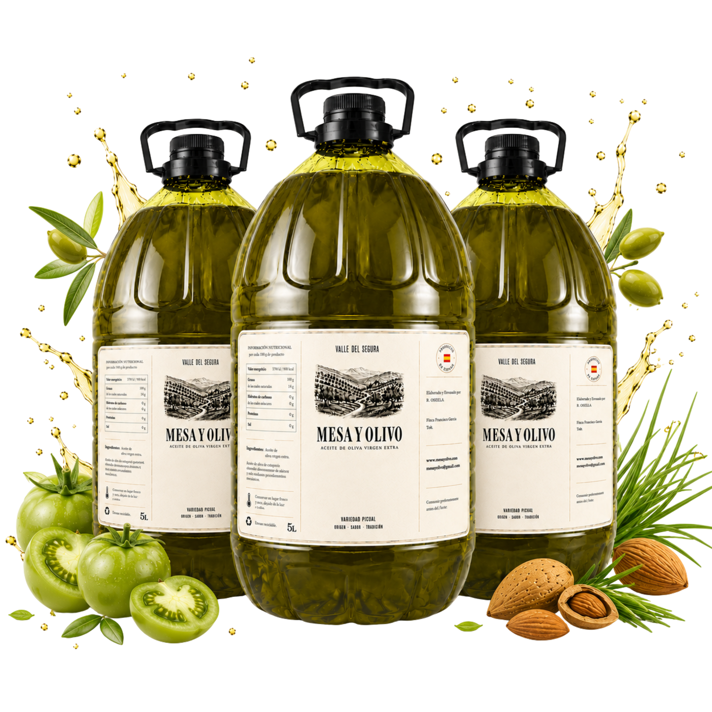 3x5L Variedad Picual